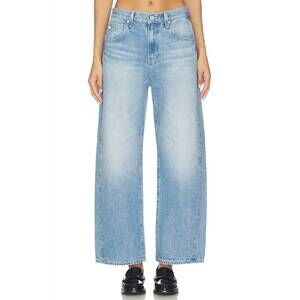 NEW AG JEANS hattie high rise barrel jeans in blueprint